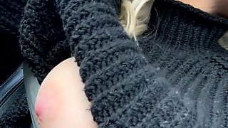 Flashing People in the Car