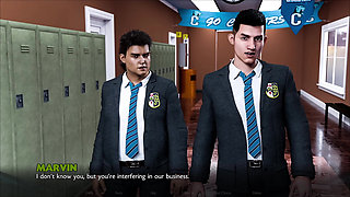 Timestamps: Lost Love #02 - Nerdy College Girl With Glasses Loves To Flash Her Tight Pussy