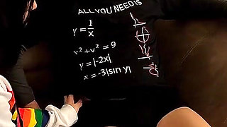 Nerd Seduced to Extreme Threesomes!