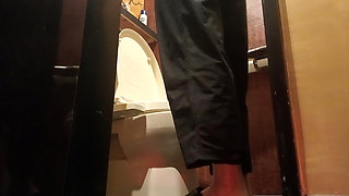 Japanese MILF Peeing
