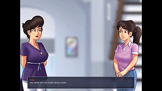 Amateur summer fun with a hot sexy twist in a playful parody