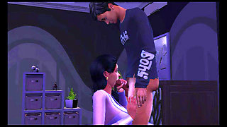 Step Aunty Love My Cock 3D Video