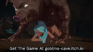 goblins cave sexy milf fucked and bred by cave goblins best porn game ever gangbang breading slave cumshot anal 2