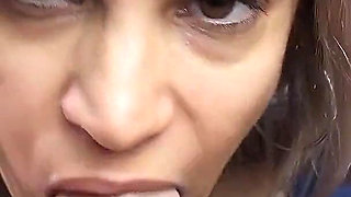 Amazing Blowjob. Cum Swallow