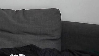 Cuckold - Cuckchair 3 Jayplayhard and Realredbunny Hotwife Makes BBC Bull Cum Twice From Blowjob and a Cum Spit