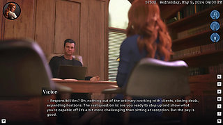 Boundaries of Morality - V0.500 - Victor Helped Emma to Adjust Her Stockings