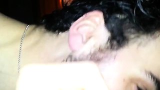 Chupando as bolas e o pau do hetero amigo - amador, blowjob,