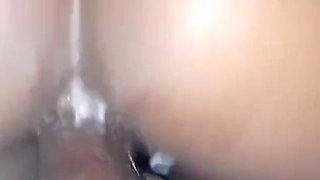 Ebony teen creampie