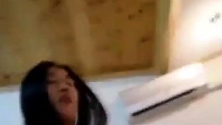 Cowgirl Style with an Amateur Chinese Beauty