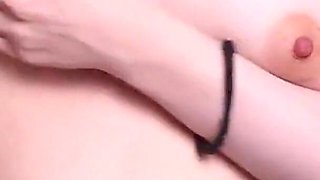 Real Homemade Nipple Play, Nipple Orgasm of Young Student