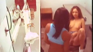 Horny office lesbians licking out pussy
