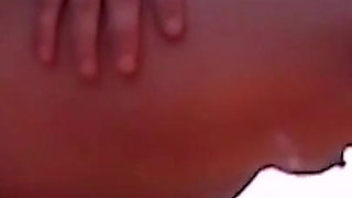 Hot couple having sex on the beach