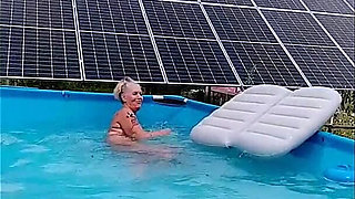 Hot Housewife Lukerya in the Pool
