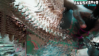 Tattooed Girl Gets Fuck in Public Anal - Orgasm and Squirt