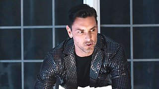 Enjoy the way they share a sofa having a really nasty orgy there