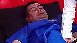 A Horny Old Man Called a Female Doctor to His House and Ended up Fucking Her