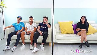 Horny Blind Date For Sole Vargas. A Single Cock Is Not Enough!