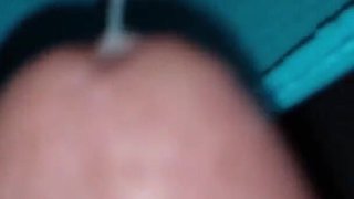 My wife getting a cumshot loaded in her pussy inside her panties