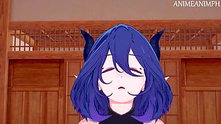 Cartoon hentai teen with big boobs porn