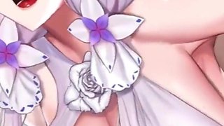 Beauty Bigboob Lady - 2D Animation V192