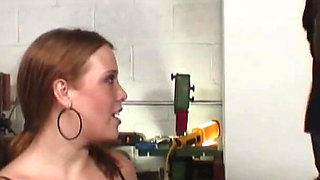 Busty redhead teen slutty hairy pussy