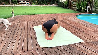 Glute Workout in the Garde
