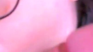 Dissolute Lady Sucks Cock Her Paramour's and Gets Facial.