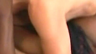 She Black Woman with Big Tits and Big Ass Is Horny