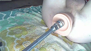 Getting fucked with the fucking machine