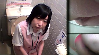 Asians piss in toilet