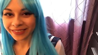 Lolly Lips - Punished And Put On A Dildo schoolgirl 18+