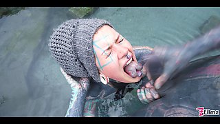 Hot Spring Anal Outdoor Anal Fucking