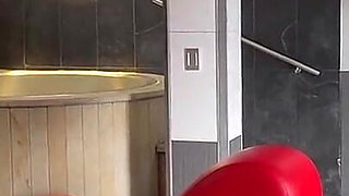 Latina Horny Ass Fucks Dick Gardener and Ends up Full of Milk