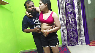 The Yoga Master Fucking Me Hard When I Was Work Out In The Morning Time