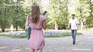 Bi Teens Fuck Hard in Hot Threesome Game - Kecy Hill