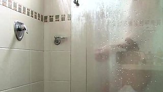 Hot-tempered brunette young diva explores carnal pleasures