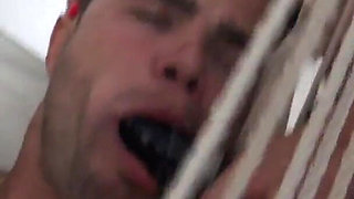 Cuckold Bitchboy Fucked in the Love Swing!