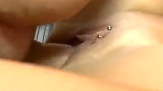 Mature couple pussy fucking pussy licking in the car