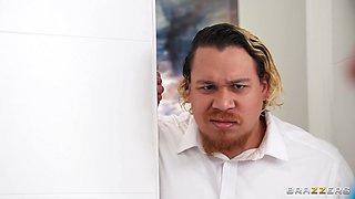 Alluring ginger heartbreaker Octavia Red arousing Brazzers scene