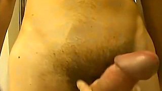 Cloe Heart Wanks a Thick Dick in the Bathroom