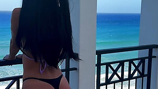 Our friends love watching us have sex. Amateur Couple Holidays Sex Tape Compilation