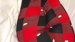 Melove Sexy Butt In Tight Red & Black Pants