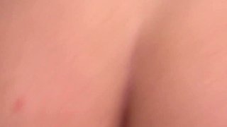 Pregnant Beauty Sucks and Rides Cock, Belly Cumshot!