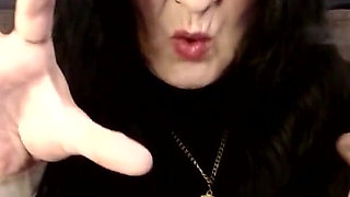 Halloween Ozzy Cosplay MILF Smoking