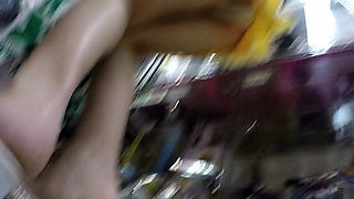 Cute blonde amateur POV blowjob