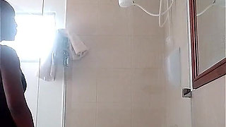 The Saying Is Do Not Drop the Soap but Ebony Goddess in the Shower Fucking Dropped the Dildo Toy - Mastermeat1
