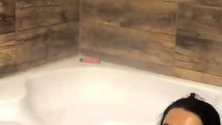 Kinky MILF Games with Mega Orgasm in Bathtub at Home