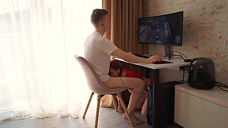 Only pussy can distract my gamer boyfriend