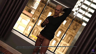 Hot Latina MILF Masturbates Thinking of Her Officeboss - 3D Hentai Game - the Office