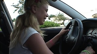 Little Summer Fingering at the Car